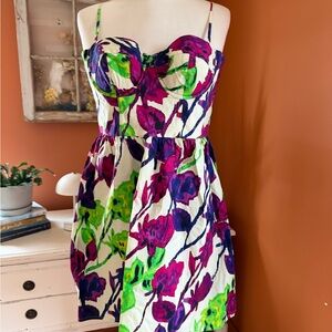 Moda International Multicolor Floral Mini Dress